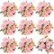 Boho Chic Peony Silk Flower Bundles: Stunning Artificial Bouquets for Any Occasion